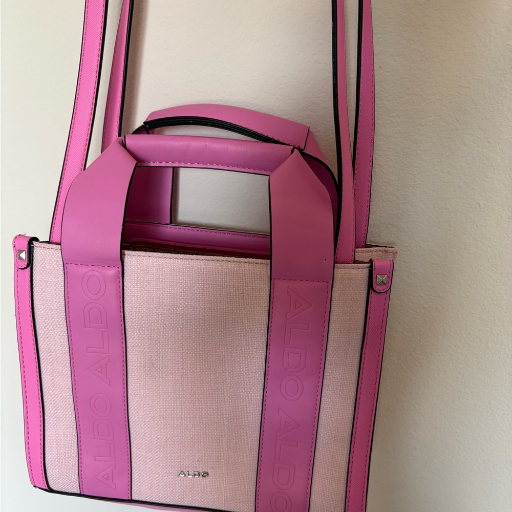 Aldo Vibrant Pink Tote Bag